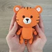 Tiger amigurumi pattern 