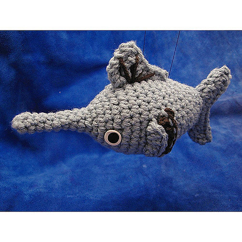 Ravelry Swordfish and Manatee Set pattern by NeedleNoodles