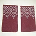 Beaded Wrist Warmer pattern 
