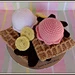 Waffles and Ice Cream pattern 