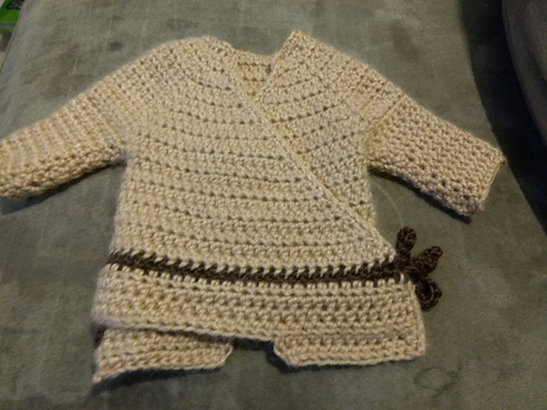 Newborn Wrap Sweater photo 5