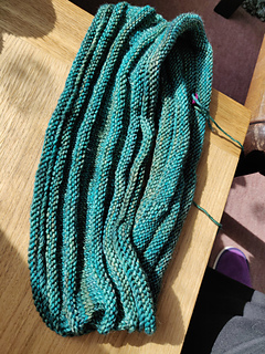 Knitting is finished, need to block and weave in the ends.