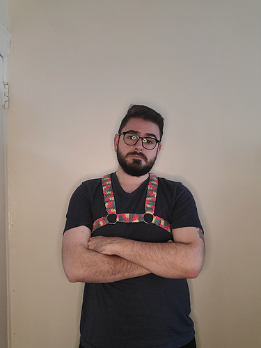 Crochet Harness - Nerd Chet