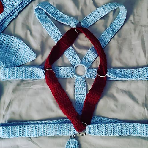 Crochet Harness - Nerd Chet