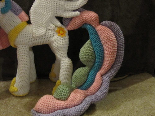 Prinsesse Celestia fra My Little Pony - The Nerdy Knitter