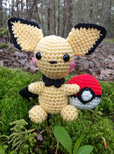 Chibi Pikachu Evolution - The Nerdy Knitter