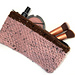 Twisty Tweed Makeup Bag pattern 