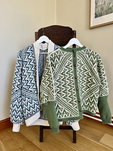 Heartbeat Hexagon Cardigan