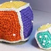 Waistcoat stitch dice pattern 
