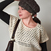 Mesh Sweater Top pattern 