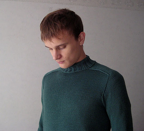 Seamless Saddle-Shoulder Genser - Netka