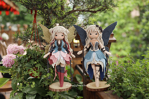 Seleneia & Floria Fairy Dolls