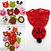 10-in-1 Foldable ANIMAL Market Bags pattern 