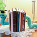 Bookworm Bookends pattern 