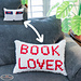 Book Lover's Pillow pattern 