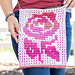 Mosaic Crochet Rose Bag pattern 