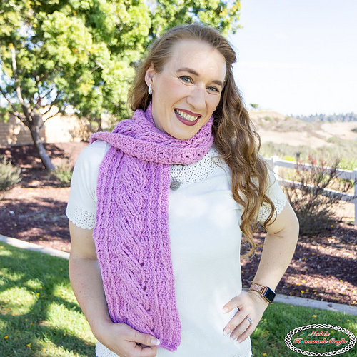 Twisted Cable Scarf