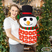 Snowman Advent Calendar pattern