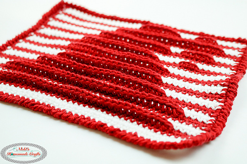 Illusion Santa Hat Washcloth photo 2