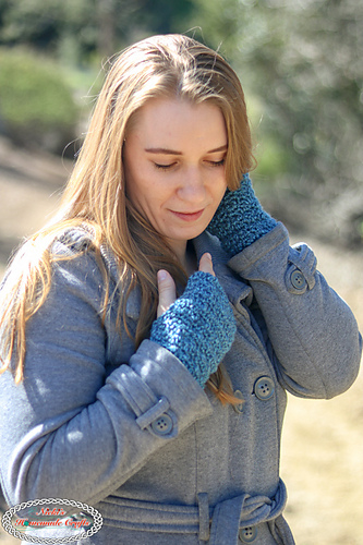 Lemon Peel Fingerless Gloves photo 2
