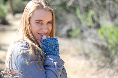 Lemon Peel Fingerless Gloves photo 4