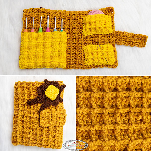 Waffle Crochet Hook Holder