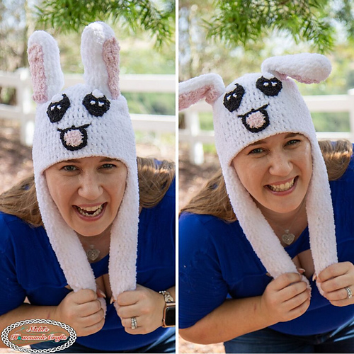 Ravelry: Bunny Hat With Movable Ears pattern by Nicole Riley