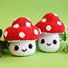 Mushroom friends pattern