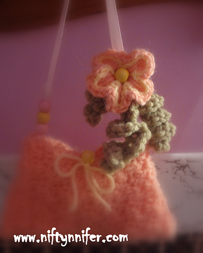 Flower Washcloth Soap Purse photo 3