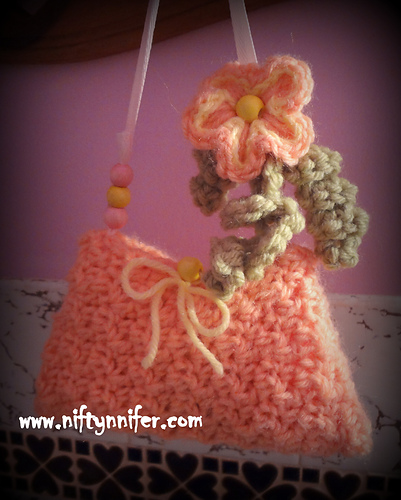 Flower Washcloth Soap Purse photo 2