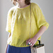 p.34 Circular Yoke Pullover pattern 
