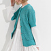 p.46 Teal Cardigan pattern 