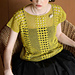 p.27 Circle & Mesh Pullover pattern 