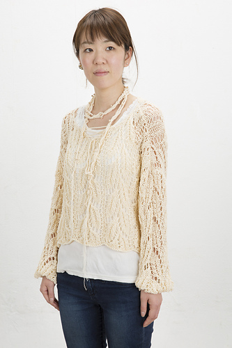 Lacey Summer Pullover & Lariat photo 1