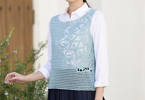 #23 Tulip Pattern Vest 다른 모습 1
