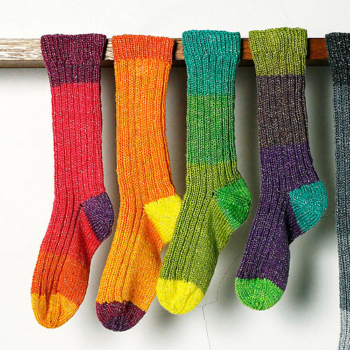 p.103 Gradation Socks 다른 모습 1