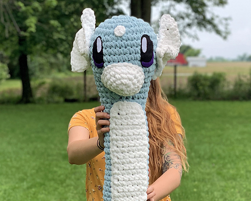 Livsstørrelse Dratini - Nikki Twedell - Gnarlea