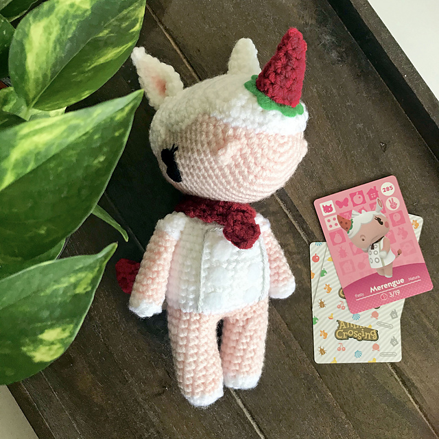 merengue animal crossing stuffed animal