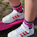 Tennis Socken pattern 