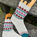 Cottage Garden Socks pattern 