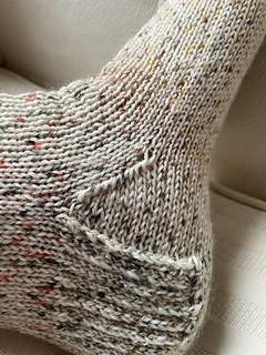 Lyssa Lace Socks hæl