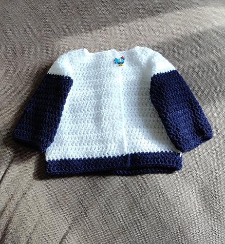 Baby Bear Newborn Crochet Cardigan photo 4