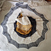 U-Cosmic Mini Brioche Shawl. pattern 