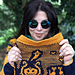 Halloween Viernes 13 Cowl. pattern 