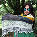 U-Cosmic Mini Brioche Shawl. pattern 