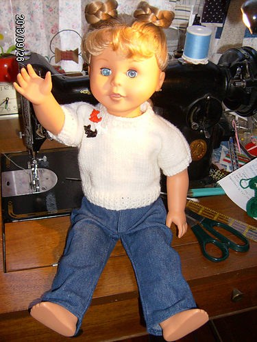 Plain T-Shirt for 18inch dolls photo 3