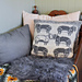 A Fine Flock Cushion Cover pattern 