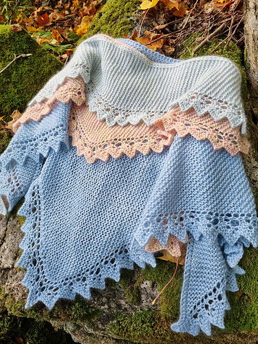 Rosethorn shawl