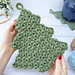 Jasmine Christmas Tree Trivet pattern