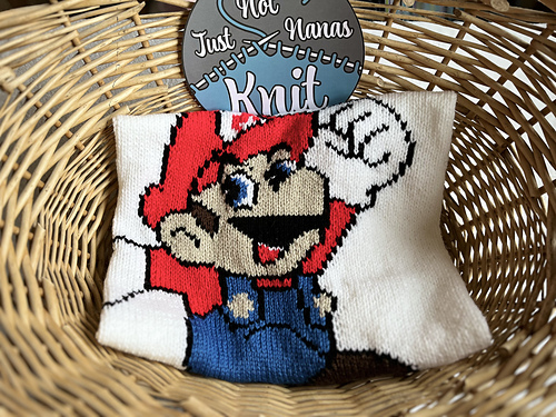 Ravelry: Mario baby blanket pattern by Not Just Nana’s Knit